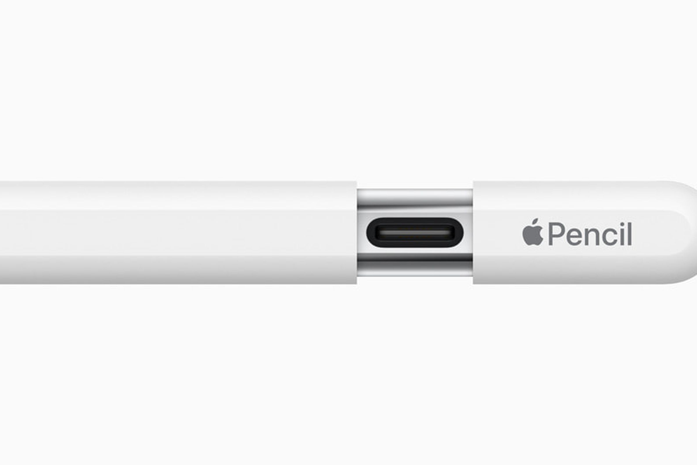 Picture of the new Apple Pencil’s USB-C port.