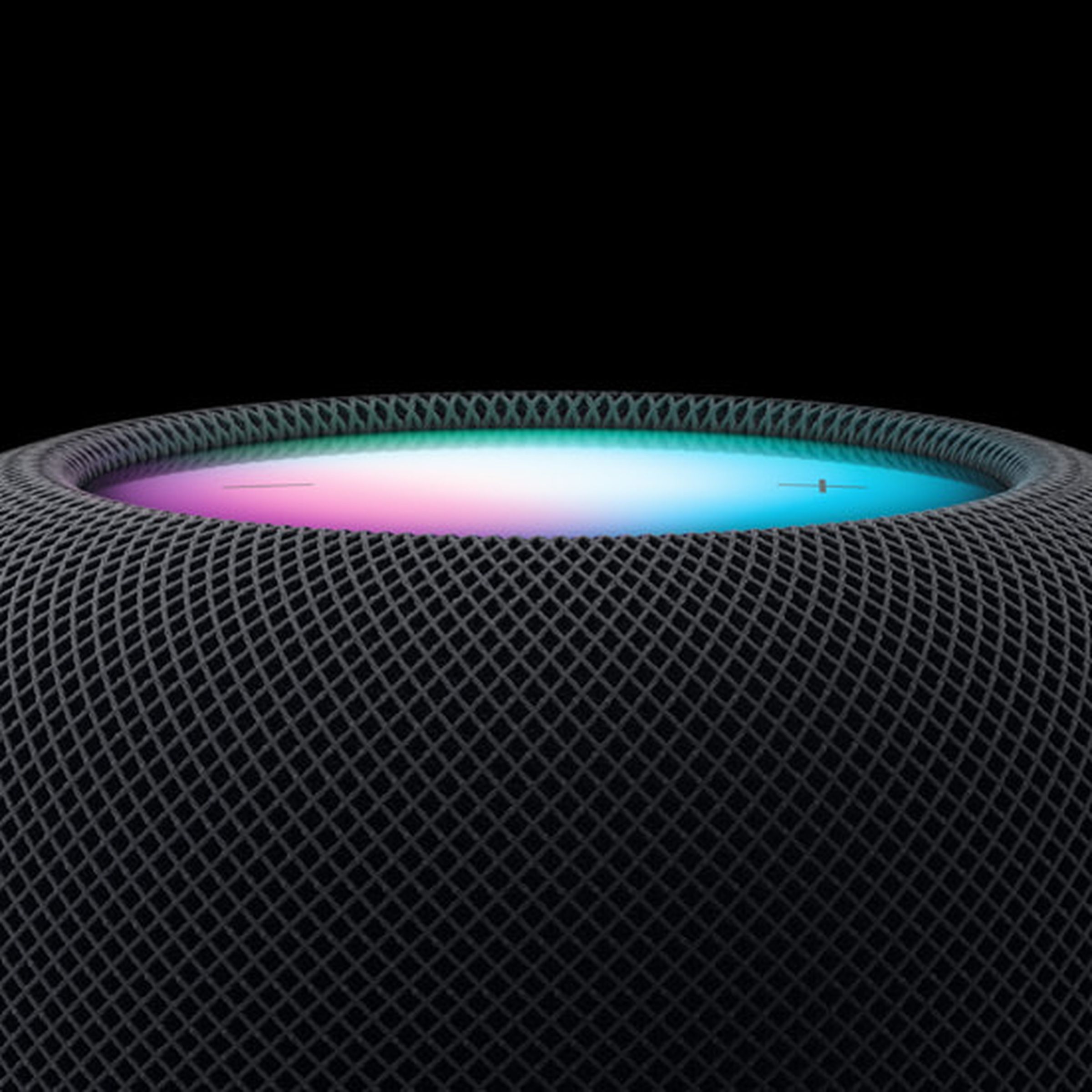 A stock photo of the new HomePod