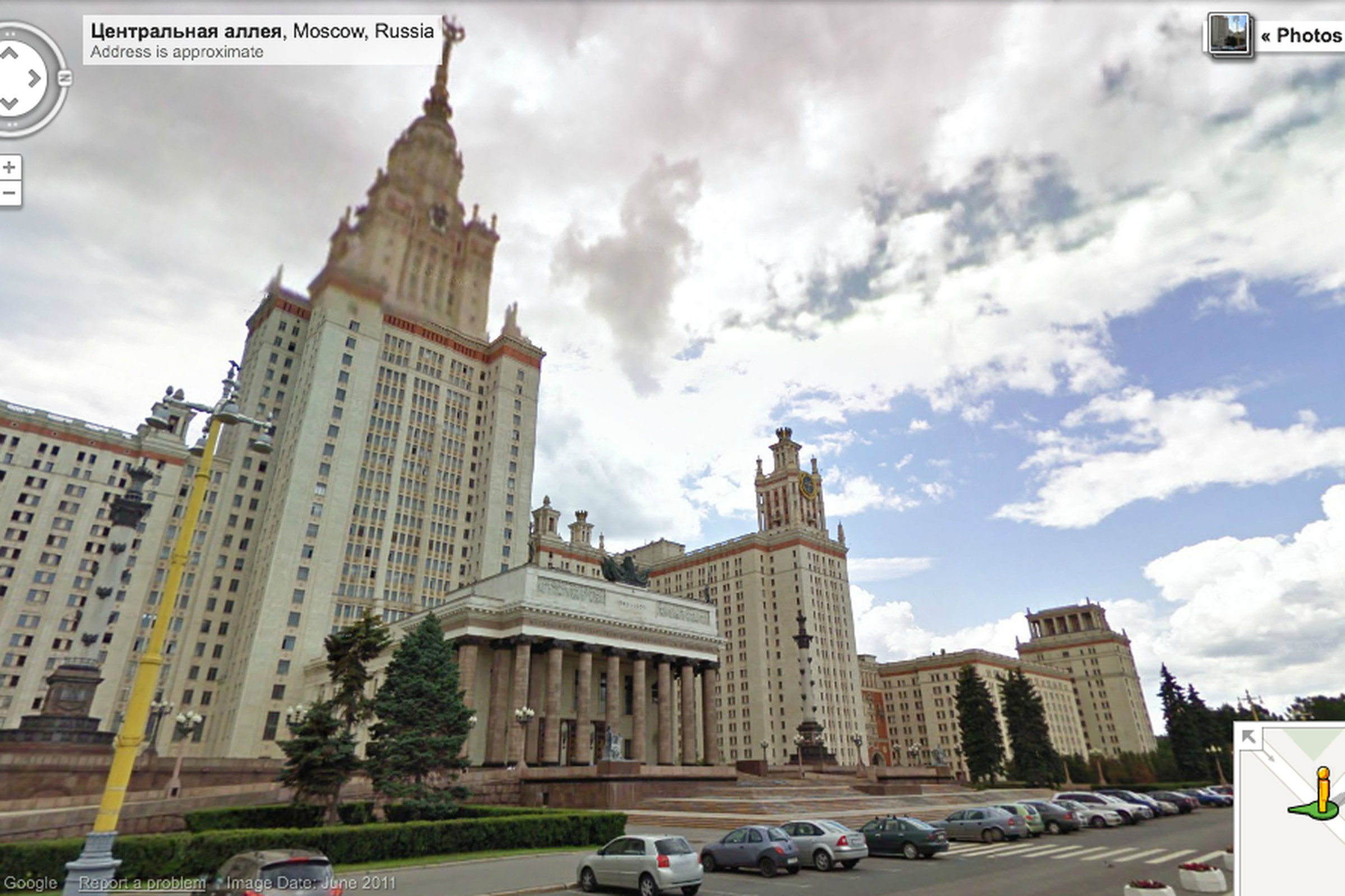 moscow street view