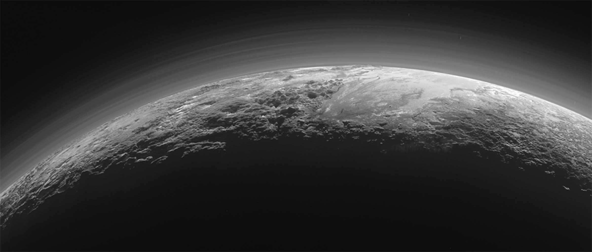 New panoramas of Pluto's surface