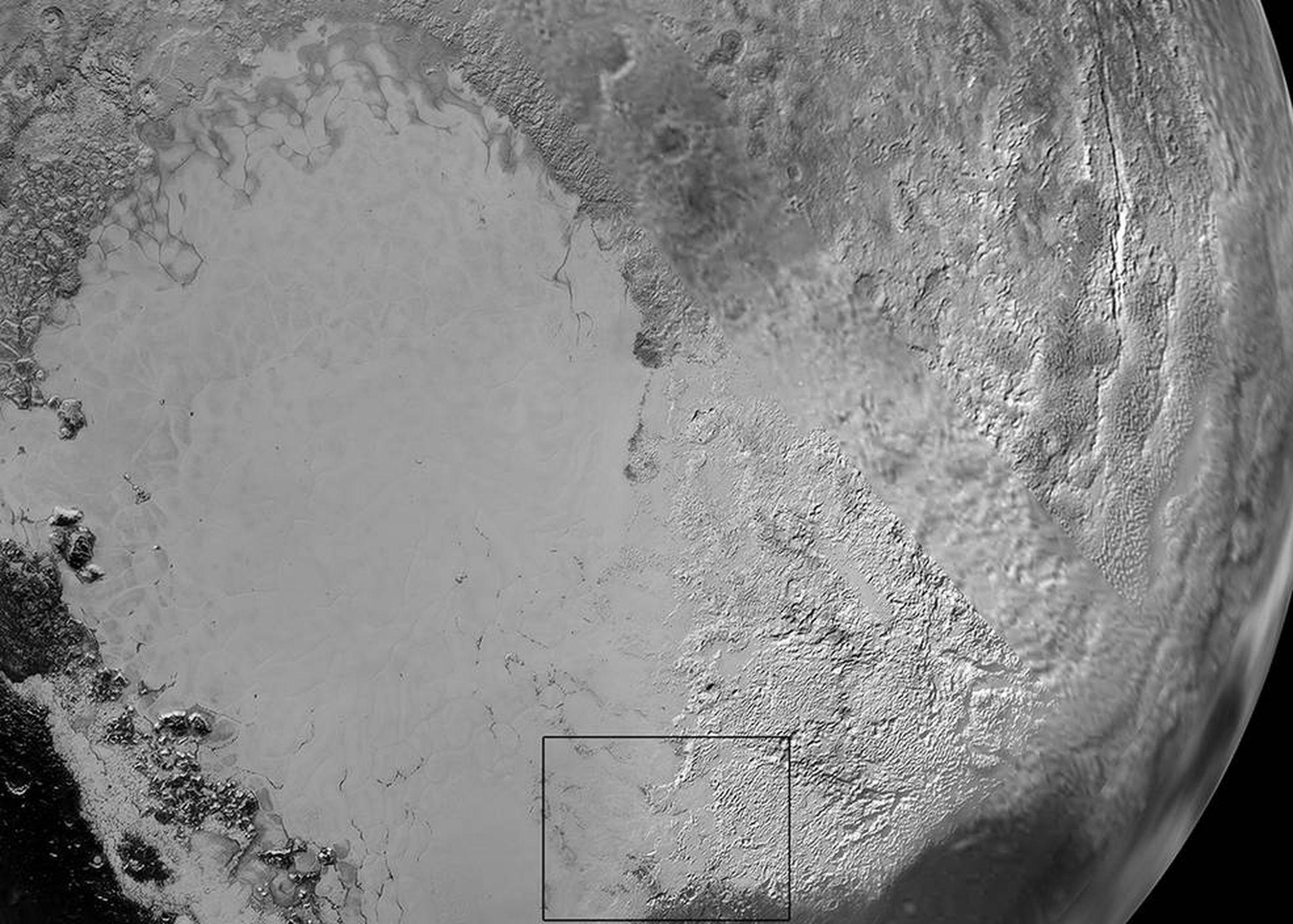 New panoramas of Pluto's surface