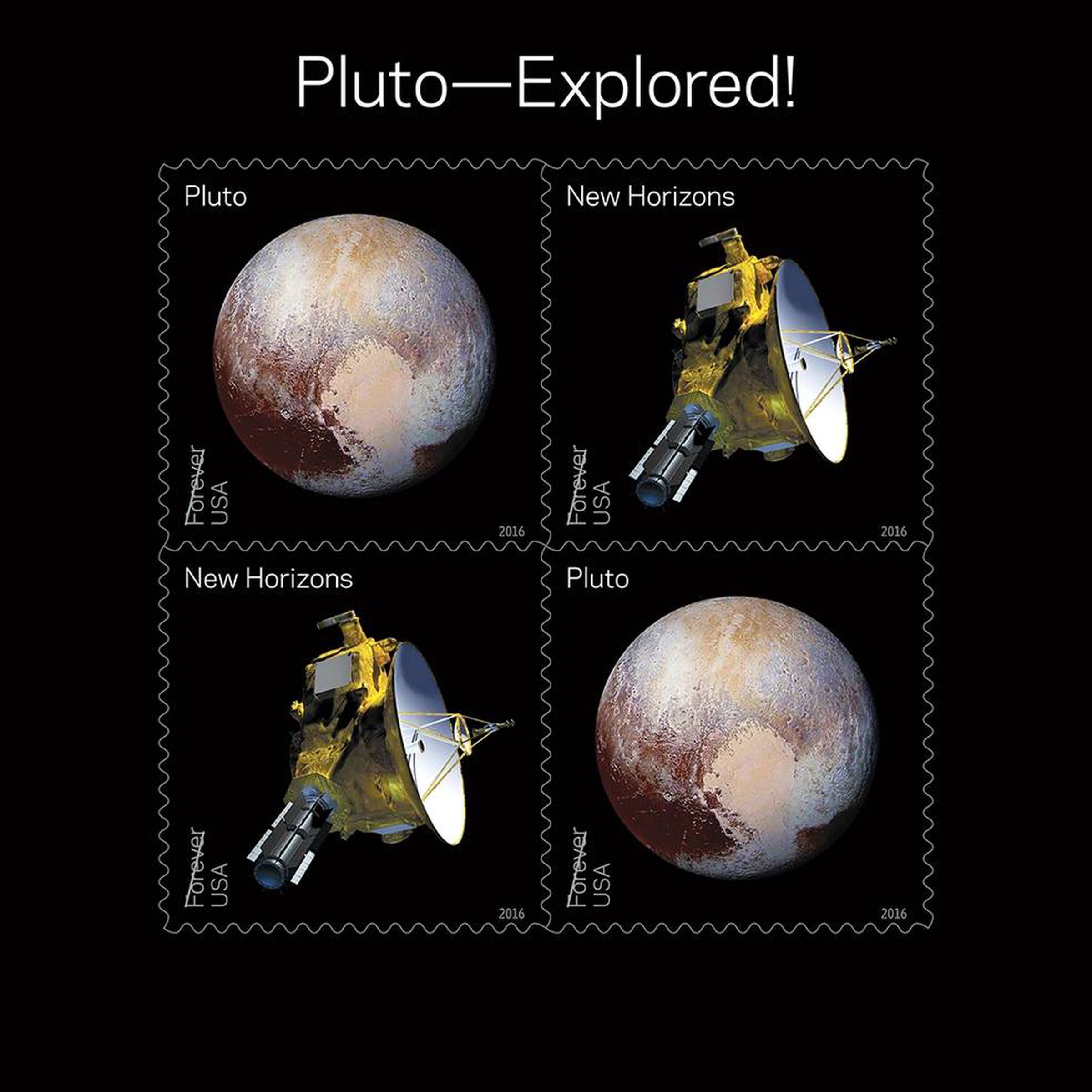US stamps highlight NASA in 2016