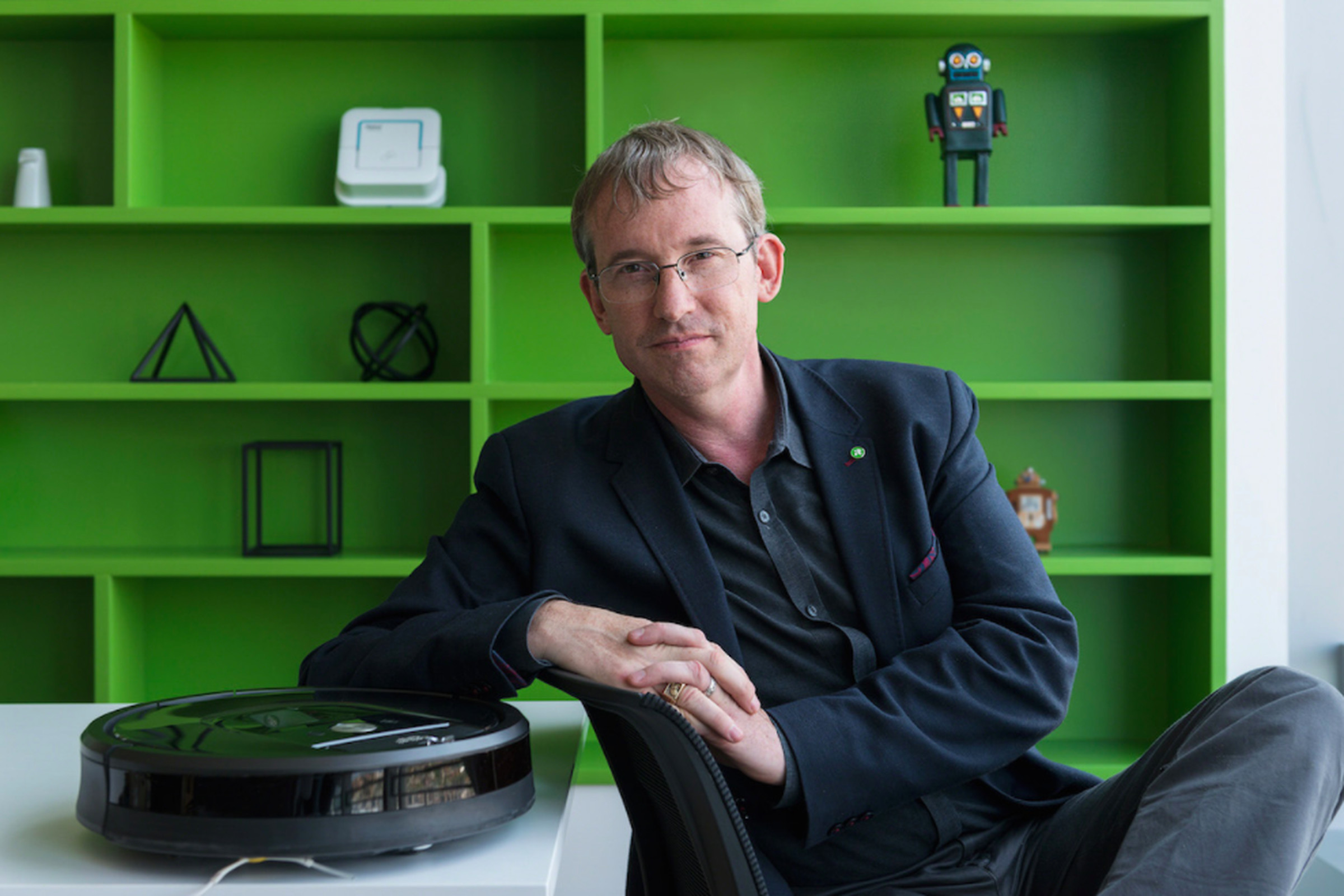 iRobot CEO and co-founder Colin Angle.
