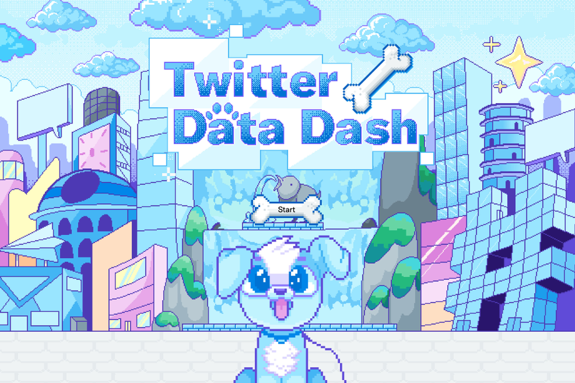 You can play Twitter Data Dash right now.