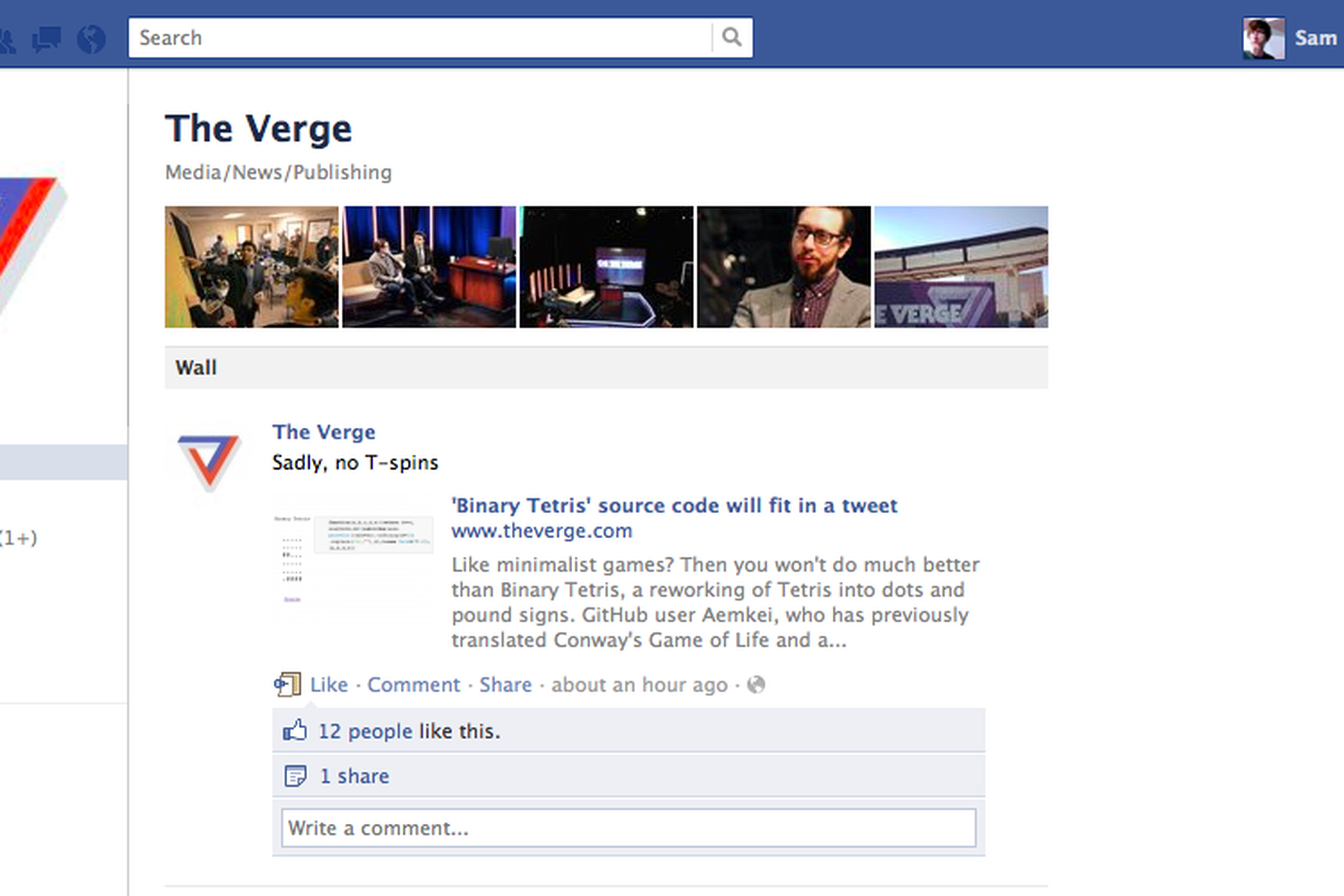 the verge facebook
