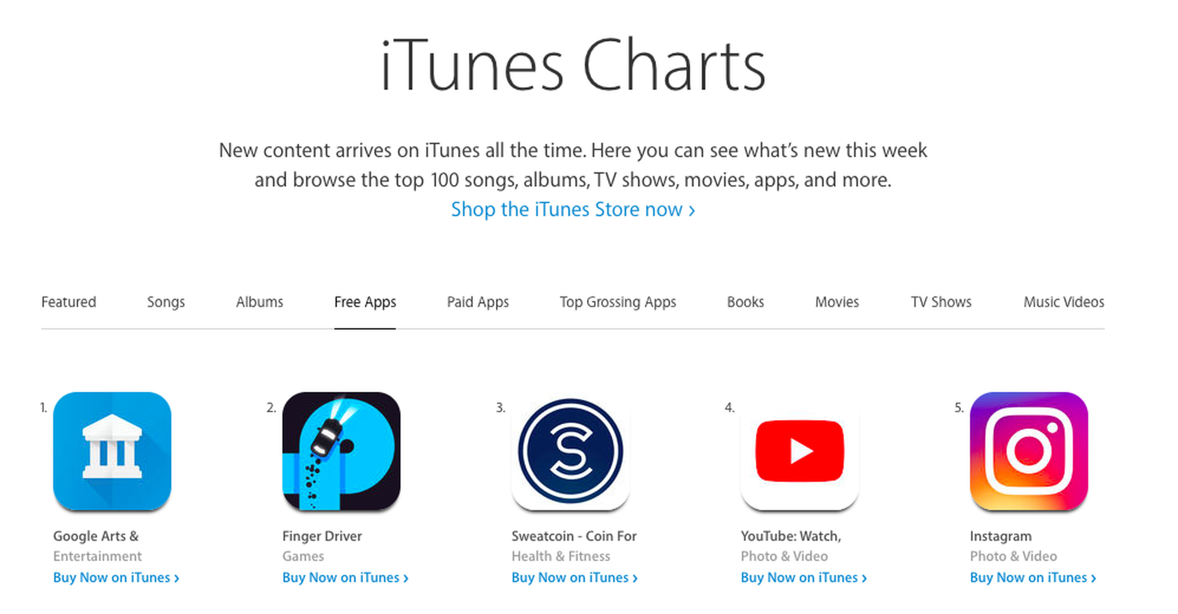 Google Arts & Culture at the top of the iOS free apps download chart. 