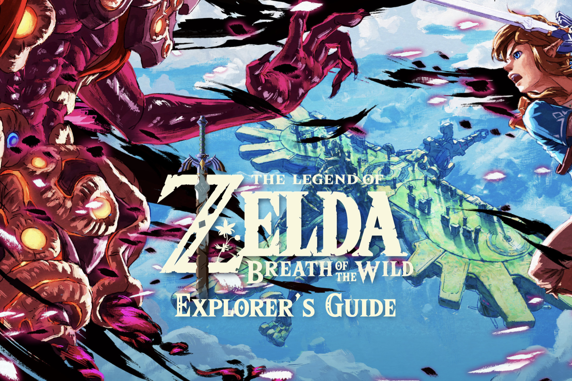 Cover of the Legend of Zelda: Breath of the Wild Explorer’s Guide