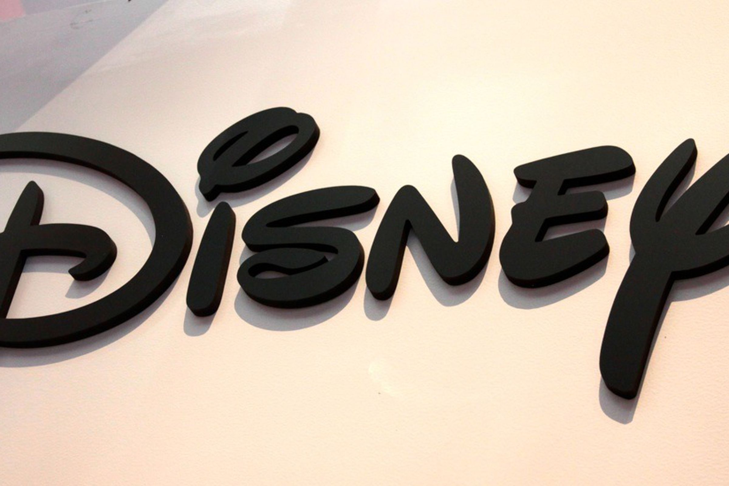The Disney logo on a white background.