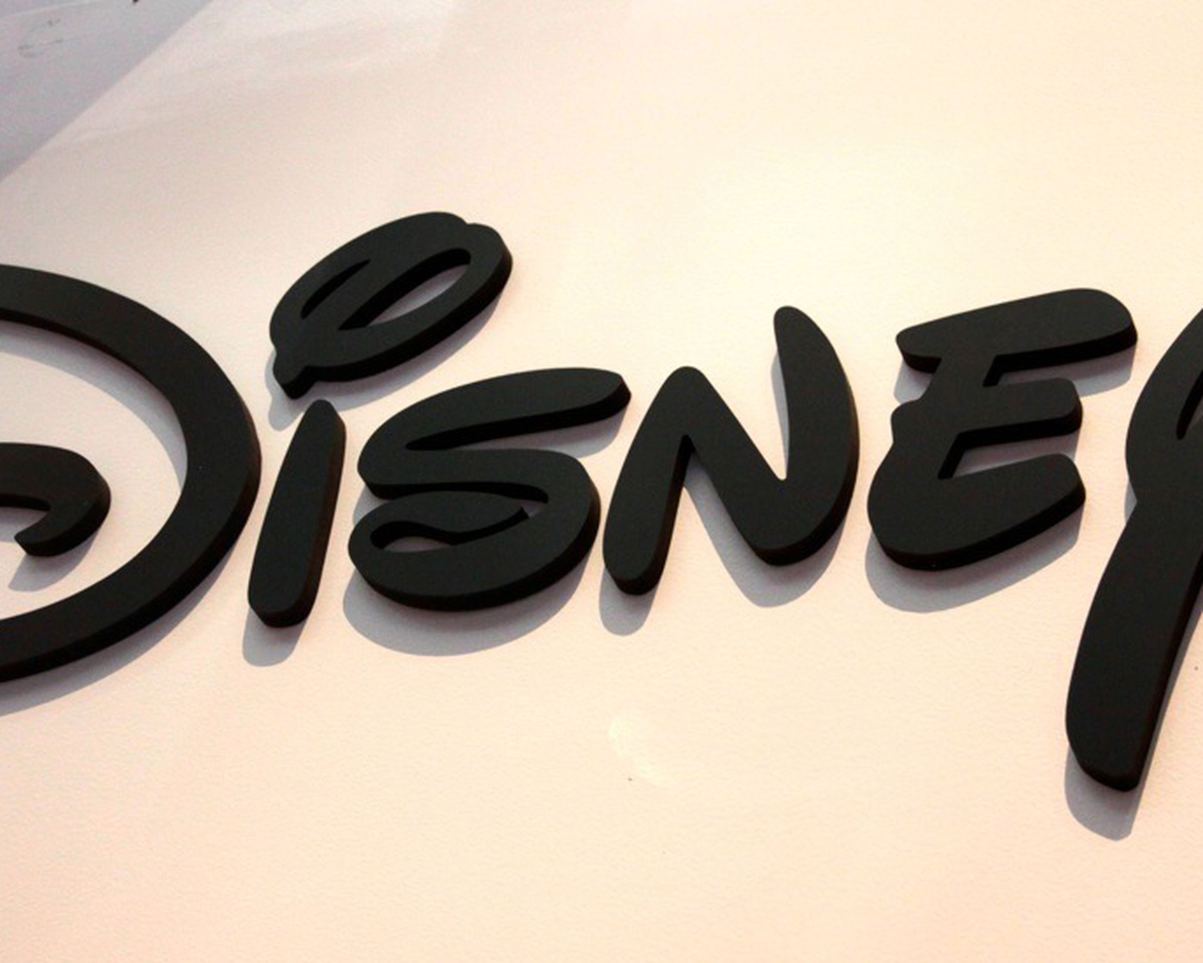 The Disney logo on a white background.