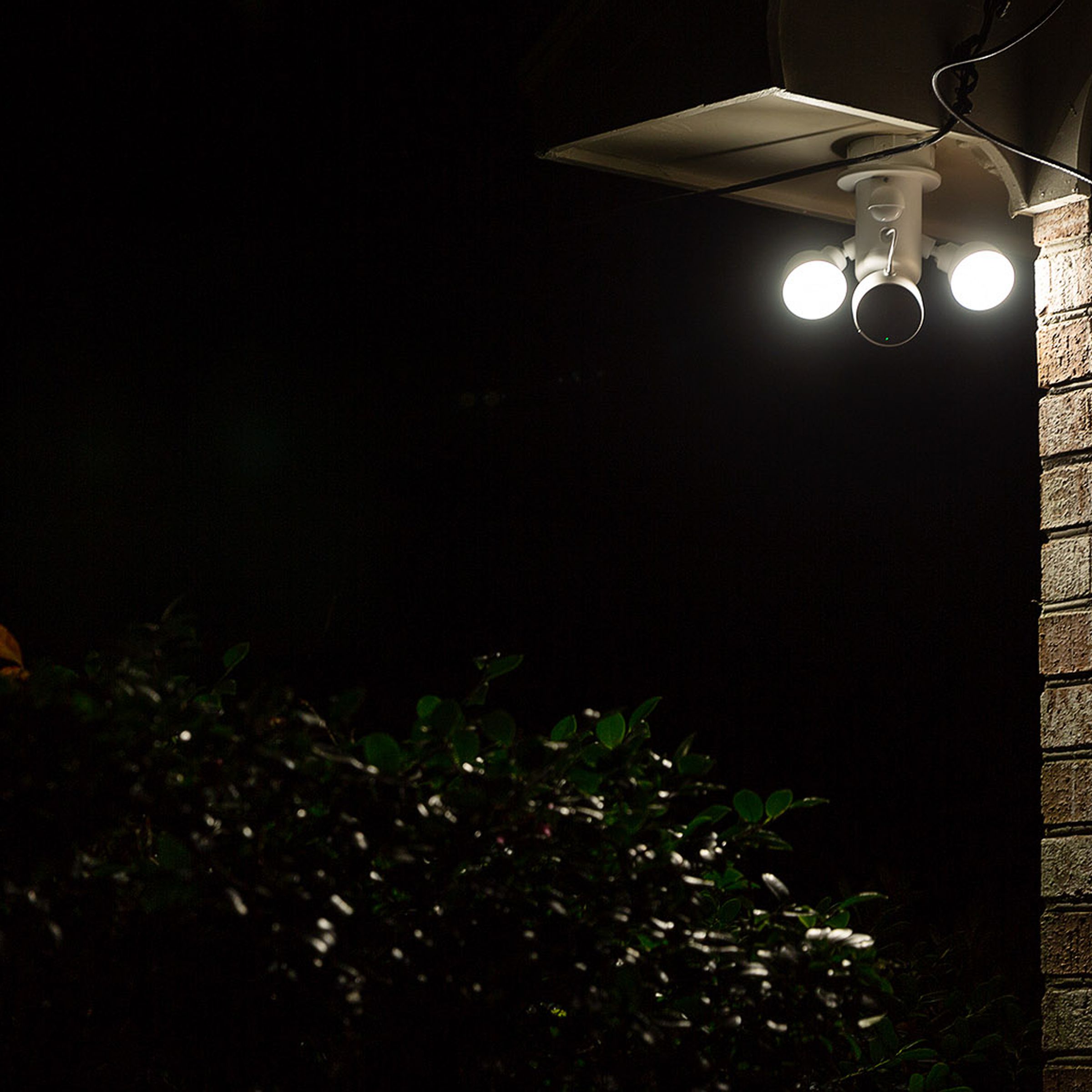 The Google Nest Cam with floodlight is Nest’s first foray into outdoor lighting.