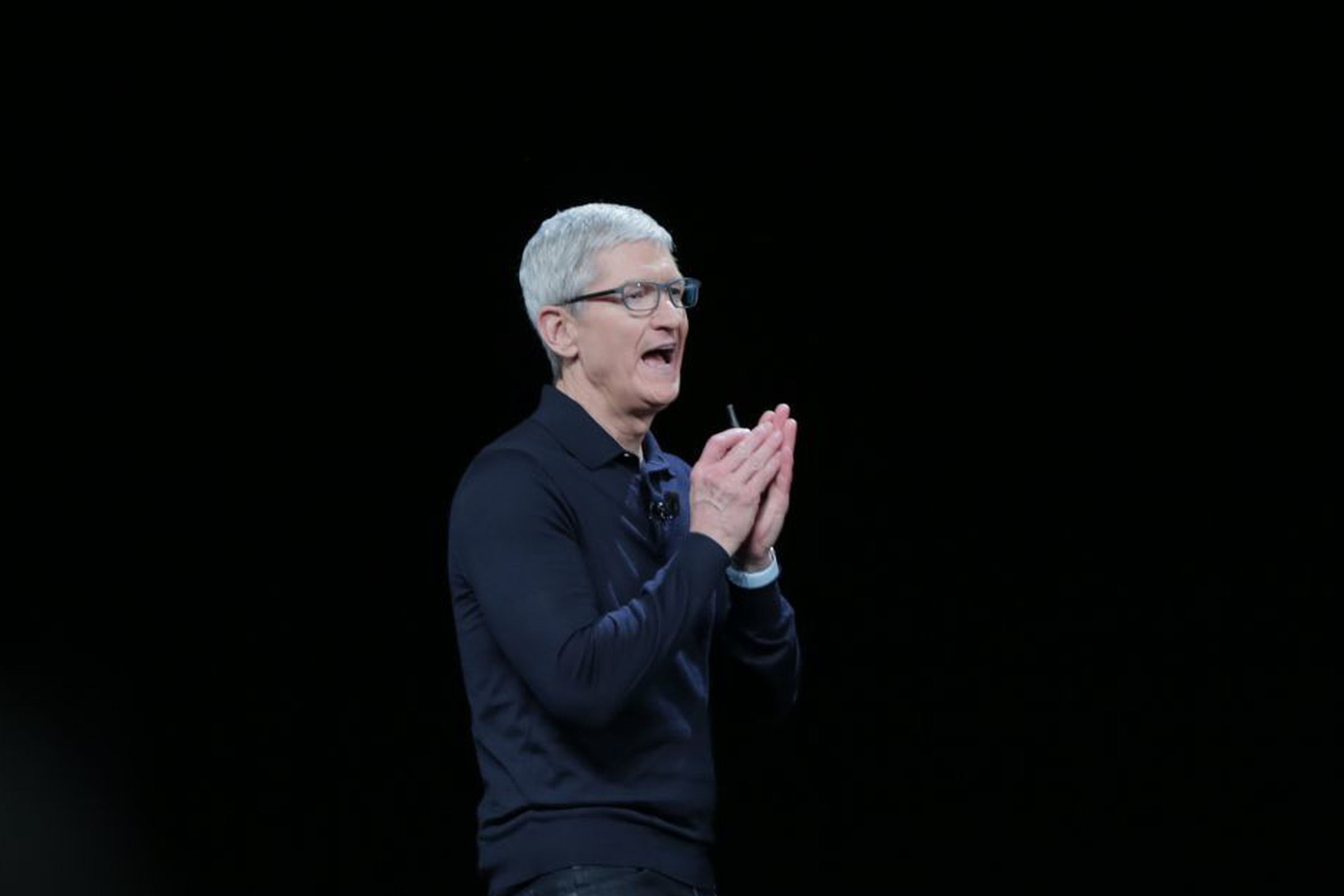 Tim Cook at WWDC 2018