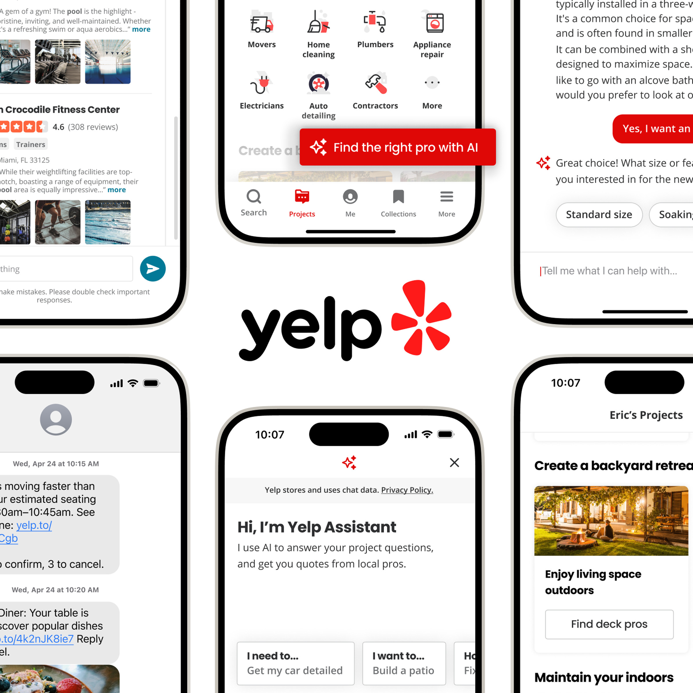 All of Yelp’s updates for spring.