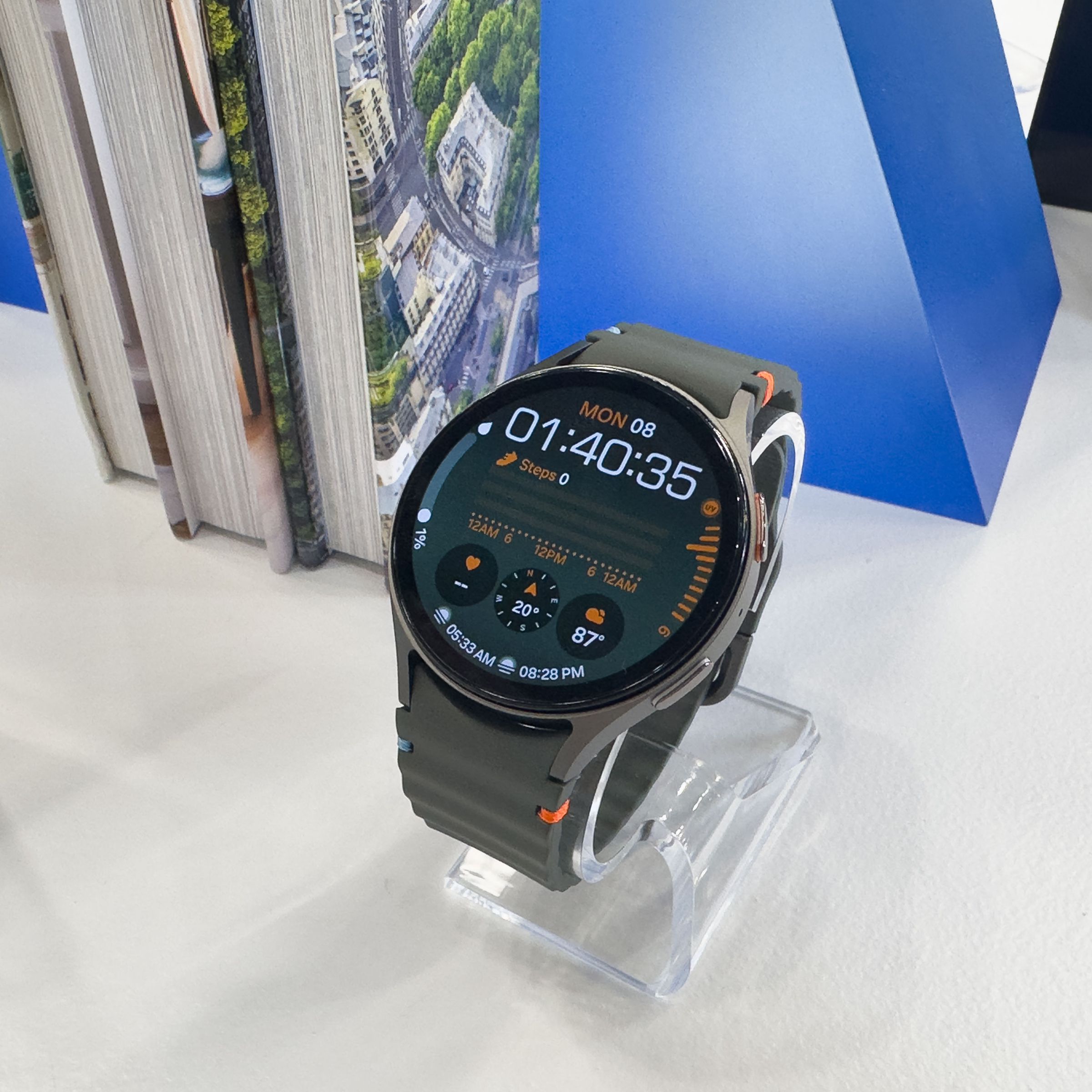 Close-up of Galaxy Watch 7