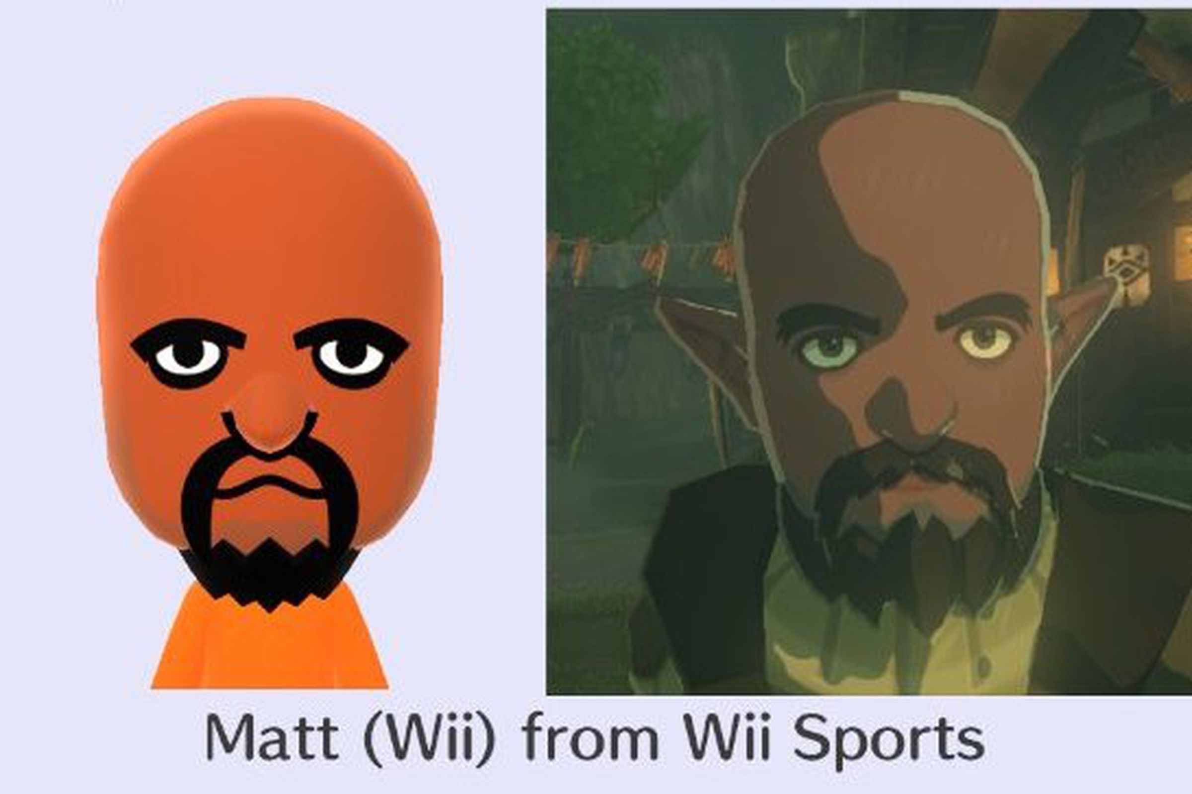 Image showing a Mii as a character in Breath of the Wild