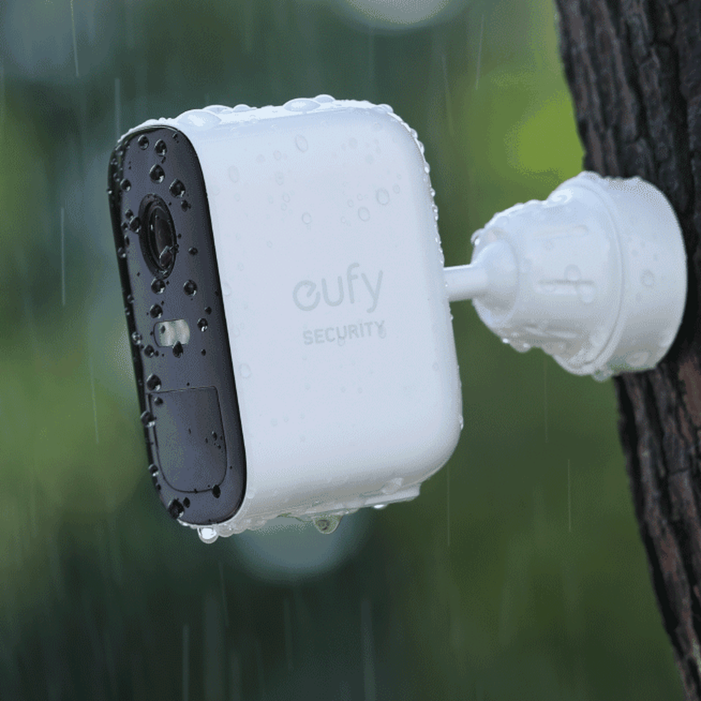 A Eufy security camera, from Anker.